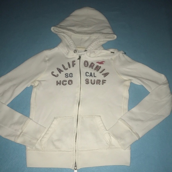 HOLLISTER California So Cal HCO Surf double zipper, drawstring hoodie size S - Picture 1 of 10